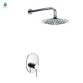KI-05 high quality adjustable rainfall solid brass concealed shower mixer, single handle with diverter concealed shower mixer